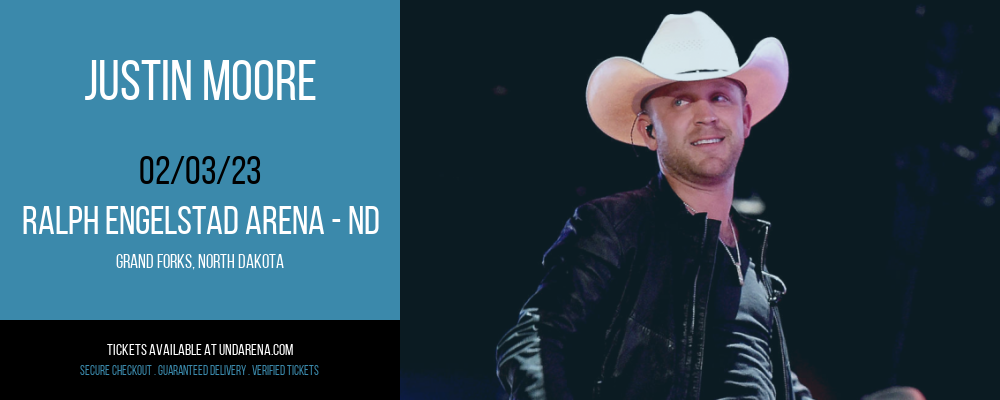 Justin Moore at Ralph Engelstad Arena tickets Justin Moore at Ralph Engelstad Arena