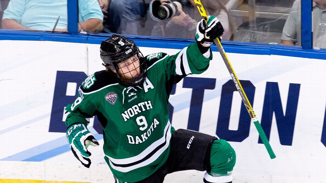 North Dakota Fighting Hawks Hockey vs. Quinnipiac Bobcats at Ralph Engelstad Arena