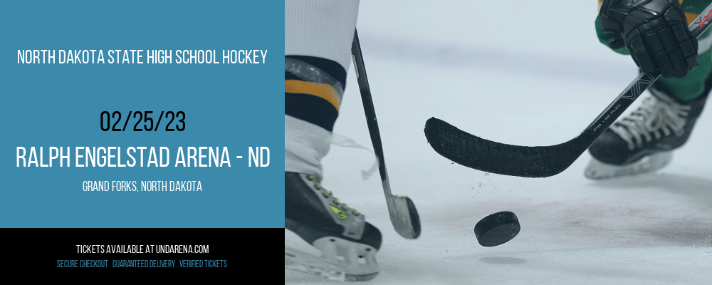 North Dakota State High School Hockey at Ralph Engelstad Arena